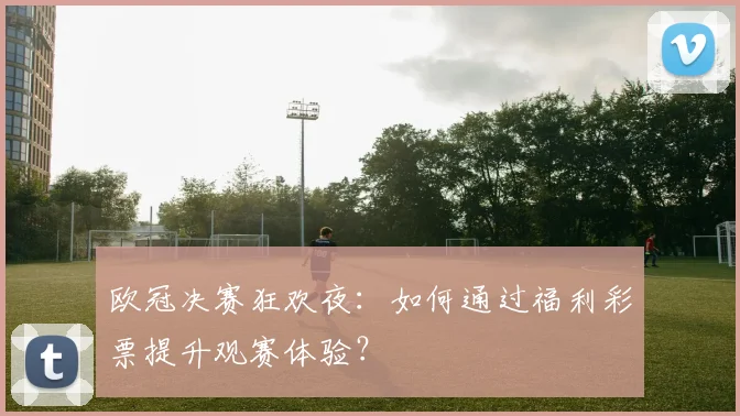 欧冠决赛狂欢夜：如何通过福利彩票提升观赛体验？